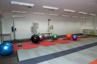 New chiro facility rehabilitation room. Photo by Effy Alexakis, Photowrite.
